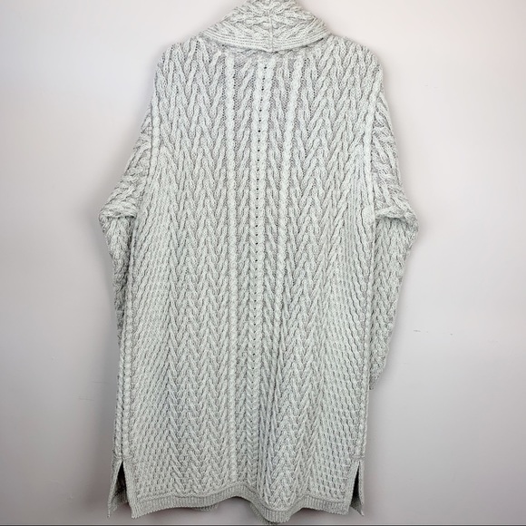NWOT Aran Crafts Wool Duster Cardigan Size XXL - Picture 2 of 4